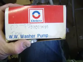 Acdelco 22029655 Genuine Gm Windshield Washer Pump Acdelco 22029655 Genuine Gm Windshield Washer Pump