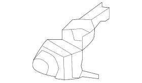 Acura 76850-tz5-a01 Genuine Washer Nozzle