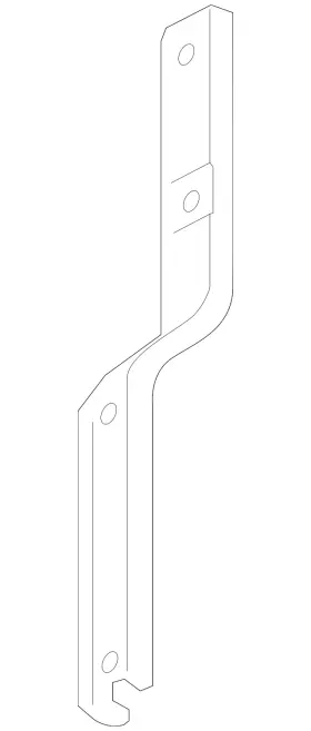 Audi 5q0-955-443-c Genuine Reinforced Bracket