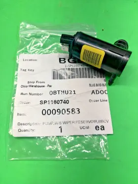 Bluebird 00090583 Nos Blue Bird Windshield Wiper Reservoir Pump Bbcv Free Shipping Bluebird 00090583 Nos Blue Bird Windshield Wiper Reservoir Pump Bbcv Free Shipping