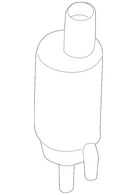Bmw 61-35-5-a12-8a0 Genuine Washer Pump
