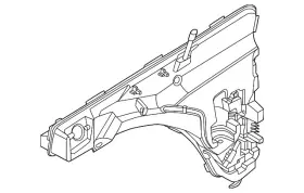 Bmw 61-66-5-a83-e68 Genuine Washer Fluid Reservoir Bmw 61-66-5-a83-e68 Genuine Washer Fluid Reservoir