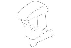 Bmw 61-66-7-110-852 Genuine Washer Nozzle
