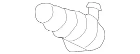 Bmw 61-67-7-057-452 Genuine Washer Nozzle
