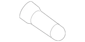 Bmw 61-67-7-221-603 Genuine Washer Nozzle 61677221603