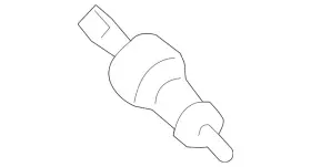Bmw 61-68-7-238-723 Genuine Washer Nozzle 61687238723
