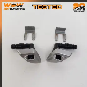Cadillac 12335754 04-09 Xlr Front Right Left Headlamp Washer Nozzle Cover Clip Set Oem