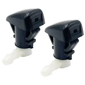Cheriezing Jet017 2pcs Windshield Washer Nozzles Wiper Spray Kit Compatible With 201