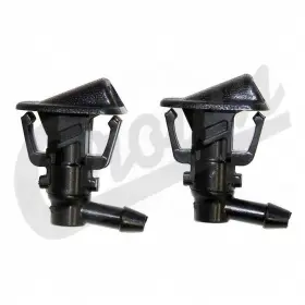 Crown Automotive L4239828 Windshield Washer Nozzle Set Cr Auto Front L&r For Jeep Wrangler Jk 2018
