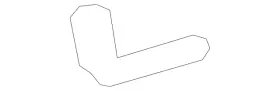 Gm 15282519 Genuine Driver Side Headlamp Washer Nozzle