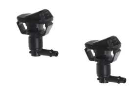 Gprdna Gpr-68293025k2 Kit Of 2 Windshield Washer Spray Nozzle In Black Plastic Fits Jeep Wrangler Jl