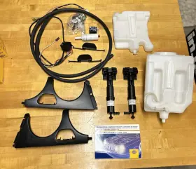 Hella 487061-05 Nos Headlight Washer Retrofit Kit Mercedes W210 E-class 95-99 Hella 487061-05 Nos Headlight Washer Retrofit Kit Mercedes W210 E-class 95-99
