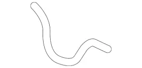 Honda 76852-sep-a01 Genuine Washer Nozzle Tube Honda 76852-sep-a01 Genuine Washer Nozzle Tube
