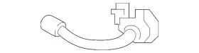 Honda 76864-tg7-a01 Genuine Tube Assembly Tailgate
