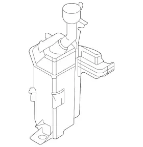 Hyundai 98611-aa000 Genuine Washer Reservoir