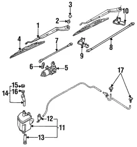 B893064J00 INFINITI Nozzle