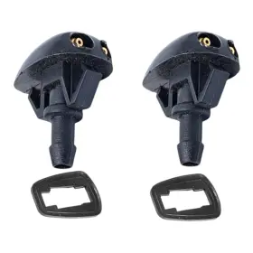 Isumo 28932-ea200 2 Pcs Windshield Washer Nozzle With Gasket Front Fits Isumo 28932-ea200 2 Pcs Windshield Washer Nozzle With Gasket Front Fits