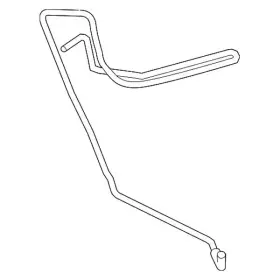 Jeep Oe 68018912ad For Wrangler 2007-2009 Front Windshield Washer Hose Jeep Oe 68018912ad For Wrangler 2007-2009 Front Windshield Washer Hose