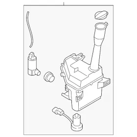 Kia 98621-d5000 Genuine Reservoir Assembly W Shl