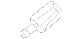 Mazda Bhp2-67-510 Genuine Washer Nozzle Mazda Bhp2-67-510 Genuine Washer Nozzle