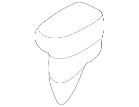 Mazda Tc44-67-510-03 Genuine Windshield Washer Nozzle