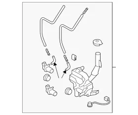 Mazda Td11-67-480f Genuine Reservoir Assembly