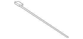 Mercedes-benz 000-860-43-47 Genuine Mercedes-benz Washer Nozzle