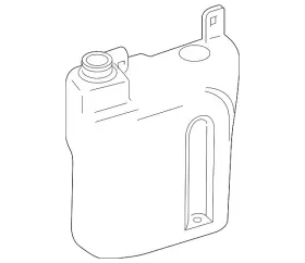 Mercedes-benz 000-869-01-00 Genuine Mercedes-benz Washer Reservoir Mercedes-benz 000-869-01-00 Genuine Mercedes-benz Washer Reservoir