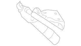 Mercedes-benz 164-860-08-47 Genuine Mercedes-benz Telescopic Nozzle