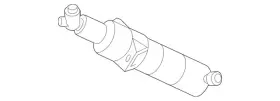 Mercedes-benz 204-860-24-47 Genuine Mercedes-benz Telescopic Nozzle Mercedes-benz 204-860-24-47 Genuine Mercedes-benz Telescopic Nozzle