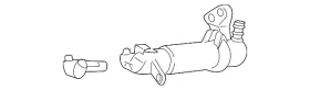 Mercedes-benz 219-860-11-47 Genuine Mercedes-benz Nozzle Assembly