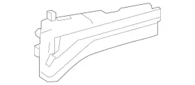 Mercedes-benz 463-869-00-00-64 Genuine Mercedes-benz Liquid Reservoir