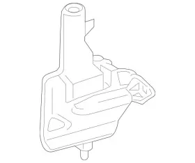 Mercedes-benz 9108695000 Genuine Mercedes-benz Washer Reservoir Mercedes-benz 9108695000 Genuine Mercedes-benz Washer Reservoir