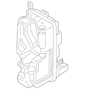Mini 61-66-5-a79-740 Genuine Washer Reservoir
