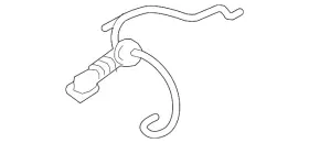 Mitsubishi 8265b014 Genuine Lift-gate Washer Hose