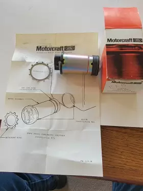 WG-30 MOTORCRAFT Windshield Washer Pump Kit Ford #2