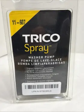 Trico 027998116070 Spray Windshield Washer Pump 11-607 Fits Infiniti Isuzu Mazda More Trico 027998116070 Spray Windshield Washer Pump 11-607 Fits Infiniti Isuzu Mazda More