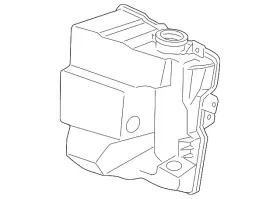 Volkswagen 3c0-955-453-n Genuine Washer Reservoir
