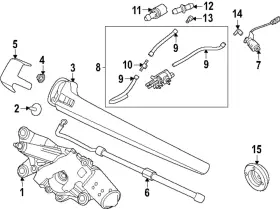 Volvo 32282922 Genuine Washer Nozzle
