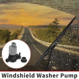 X Autohaux 670279727689 Windshield Washer Pump With Grommet Fluid For Mazda Toyota