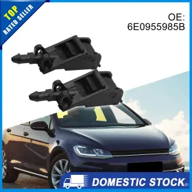 6E0955985 X-AUTOHAUX Front Windshield Wiper Nozzle Volkswagen