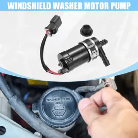 X Autohaux 76806-snb-s01 Windshield Washer Motor Pump No.76806-snb-s01 For Honda Accord 2008-2015 Black