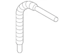 Genuine Porsche Washer Hose 955-628-130-00. Fixed Price $56.43.