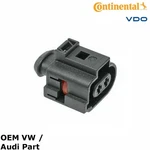 Headlight Washer Pump Electrical Connector 1990-22 Vw Audi Oem 1j0 973 722 A. Fixed Price $21.20.