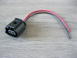 Vw Audi Headlight Washer Pump/ Parking E-brake Connector Pigtail Plug 1j0973722a. Fixed Price $7.55.