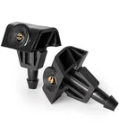 Windshield Washer Nozzles 2008 2021 Nissan Rogue Murano Leaf Juke Spray Jets 2pc. Fixed Price $21.20.