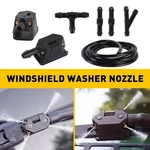 Universal Car Windshield Wiper Washer Squirter Nozzle Spray Jet Kit Fluid Hose A. Fixed Price $7.35.