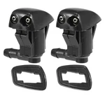 Set 2 Windshield Washer Nozzle Front Dual Holes Fits: Honda Civic 1998-2000. Fixed Price $18.00.