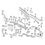For Bmw 750il 1996-2001 61668364444 Front Right Windshield Washer Nozzle. Fixed Price $140.56.